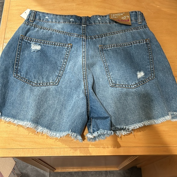 Vanilla Star 90's Boyfriend Short Super High Rise Size 7 - Picture 2 of 3